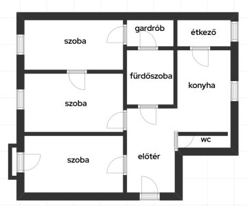 NAGYZUGLÓBAN WASS ALBERT téren 75 nm-es LAKÁS ELADÓ